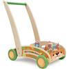 Trudi SEVI Carrettino Primi Passi (44 pz.) | Trudi by Giochi in Legno educativi Prima Infanzia. Costruzioni e Giocattoli. Regalo di Natale e Compleanno per Bambini | 38,5x27x37,5cm Wood | Modello 88060