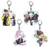 MayDee Cyberpunk: Edgerunners 4 Pezzi Portachiavi Martinez Acrilico Portachiavi Pendente Gioielli Lucy Hanging Ornament per Fan