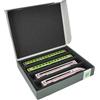 Feldherr Storage Box FSLB055 per modellini di Locomotive, Carri e Veicoli ferroviari - 4 Slot per scartamento H0 - Orizzontale, Amount:2 PCS.