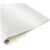 Dancing Wings Hobby Pellicola di copertura 2M 60 x 200 cm blu/giallo/rosso/verde/argento/bianco/bianco e rosso, pellicola di copertura/decalcomania per modelli Balsawood (bianco)