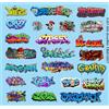 Generico HO 1/87 Decals Graffiti per Ferromodellismo Decal TBD1057