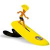 Frescobol 1946 SurferDudes Sam Sumatra | Surf Bambino Gioco Spiaggia | Mini-Surf alimentato da Onde | Beach Toy Wave Powered