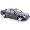 Norev MODELLINO IN SCALA COMPATIBILE CON MERCEDES S55 AMG 2000 BLUE METALLIC 1:18 NOREV NV183817