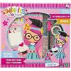 Giochi Preziosi Twinnies Journal Kit, Bullet Journal Personalizzabile, Giochi Bambine 6 Anni +, Diario con Pagine Nere, Penna Roll con Inchiostro Bianco, Creative Tape, Carte Decorate e Set di Adesivi