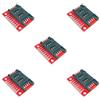 Paowsietiviity 5 set Componenti Elettronici Scheda di Sviluppo Modulo SIM Card Socket Breakout