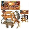 GINMAR S.R.L. UNIPERSONALE - ANIMALI Zoo Savana Busta 50946 Animali, Multicolore