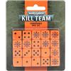 Warhammer Games Workshop - Warhammer 40,000 - Kill Team: Chaos Space Marines Legionaries Dice Set