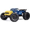 ARRMA Camion RC 1/8 Notorious 4X4 6S BLX BRUSHLESS V6 Stunt Truck RTR (batteria e caricabatterie non inclusi), (blu), ARA8611V6T2