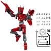 Generic Mech T13 Action Figure 3D Stampato Articolato Robot Action Figure T13 Decorazione Desktop da Collezione