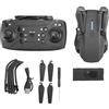 Gokeet PRO Drone 4K HD Telecamera Drone Pieghevole Altezza Fissa PRO WiFi Drone Regalo Giocattoli Una Fotocamera 2 Batteria