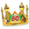 Generico CORONA 80 anni - Il Re della Festa - Gadget idea regalo 80° Compleanno