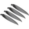 SPARKHOBBY Copertura pieghevole in lega di alluminio per elica D28 D33 D38 D43 D48 mm diametro albero 3,0/3,17/4,0/5,0 mm per RC Glider fai da te (4 pezzi 11 x 6)