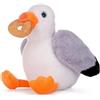 UKToyworld Steven Seagull - Gabbiano 30,5 cm con ciambella in morbido peluche a forma di ciambella