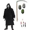 NECA Ghostface Action Figura 18 cm | Scream - Action Figure Ultimate da 17,8 cm
