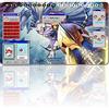 Four leaves Set da tavolo Digimon + sacchetto regalo 0, TCG Card Game Table Mat Mouse Pad compatibile con MTG TCG Digimon with Card Zones