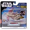 Bizak Star Wars Micro Galaxy Squadron, Nave Delta 78 Jedi Starfighter, con 2 figure (62610014)