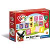 Clementoni - 16283 - Sapientino - Gioco Bing - Uno Dopo L'Altro, Domino Numeri - Play for Future - Made in Italy, Gioco educativo Bambini 3 Anni (Versione in Italiano), Cartone 100% Riciclato