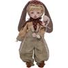 Oueneifs Jokerbjd 1/6 bambola Bjd Halloween stile clown party circo performer semimaschera snodata bambola in resina giocattoli per bambini di 15 anni