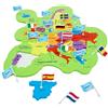 Imagimake Mapologia Europa con capitali - Puzzle educativo per ragazzi e ragazze dai 5 ai 12 anni - 31 pezzi - 1 pezzo - Puzzle Jigsaw in plastica - Regalo per bambini