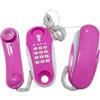 Generic Toying per telefoni per bambini - Telefono di celle di giocattoli realistici, telefono classico con suono | Giocattolo telefonico con filo per bambini con pulsanti di lavoro, giocattolo per l'apprendi