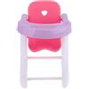 HoveeLuty Seggiolone per bambole, 15, 2 x 18, 1 x 23, 9 cm, giocattolo per seggiolone di simulazione per bambole, mini per, accessori carini per per bambine, giochi di finzione, seg