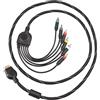Wadakada Adatto per Component PS2 / da 1,8 M Adatto per Accessori per Cavi di Gioco ad Alta Risoluzione PS 2/3