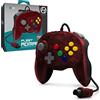 Hyperkin Fleet Admiral Premium Controller cablato per Nintendo 64 (Fire Fleet)