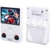 Tonysa Console di Gioco Portatile retrò, Schermo da 4 Pollici 720 X 720 Dispositivo di Gioco Portatile di Memoria da 128 GB con Processore Quad Core RK3326 a 64 Bit, per Giochi 2D 3D e (WHITE)