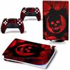 PDURMBUAB Nessuna Schiuma Nessuna Bolla Per PS5 Skin Disc Edition & Digital Edition Console E Controller Vinyl Cover Skins Wraps Resistente Ai Graffi, Compatibile 70892(Disc Version)