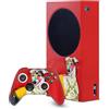 Head Case Designs Licenza Ufficiale Michel Keck Greyhound Mix Arte Pacchetto Console Da Gioco Wrap E Pelle Per Controller Compatibile con Xbox Series S Console & Controller Bundle