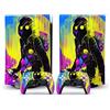 PDURMBUAB Nessuna Schiuma Nessuna Bolla Per PS5 Skin Disc Edition Anime Console E Controller Vinile Cover Skin Wraps Per PS 5 Disc Version(06531)