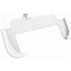 Generico Grip per Switch 2, impugnatura del controller antiscivolo Custodia protettiva per Switch 2 Accessori per console di gioco (Bianco)