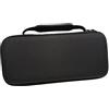 AMZLORD Custodia da Trasporto Compatibile con Steam Deck, Custodia da Viaggio Protettiva, Custodia Rigida Antiurto in Nylon con Manico for Console ROG Ally - Nero