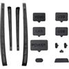 Generic Kit antipolvere Spine a prova di polvere in silicone console per PS5 Slim, porta di interfaccia USB HDMI Anti-polvere copertura console di gioco Plug protettivo