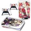 GALSOR Protettivo Per PS5 Skin Disc Edition Anime Console E Controller Vinile Cover Skin Wraps Per PS 5 Disc Version 08423 Senza Bolle E Senza Residui