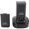 Ptdfjspt Dual Charger Dock Station Con 2Pcs 4800Mah Batteria Ricaricabile Led Luce Di Ricarica Per Spina Ue