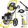 Waspper Idropulitrice a Benzina 3100 PSI 213 Bar 4.3 HP Motore Ducar DV196, Idropulitrice ad Alta Pressione per Auto Giardino e Terrazza, Portata 8,7 L/min con Pompa Assiale in Alluminio - Waspper W3100VA