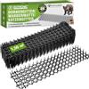 ISOTRONIC rete spinata allontanare gatti tappetino repellente martore cani protezione giardino alberi casa auto graffi 1,5m² 24 pezzi dissuasore barriera efficace esterno difesa stop animali fossi
