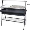 EL ZORRO Imex El Zorro 71764 - Barbecue con griglia e Sollevatore, Nero, 80 x 50 x 115 cm