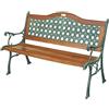 Oem PANCHINA IN GHISA RATTAN ARC.
