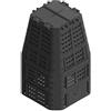 PATROL gROUP Compostiera grande da giardino Patrol 90 x 90 x 145 cm, capacit? 880 Lt nero
