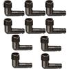 Rain Bird Gomito 1/2 con portagomma per Tubo Flessibile Confezione da 10 PZ
