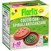 Flortis Spirali antizanzare 10 pezzi + coccio