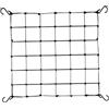 Eventerde Rete per piante rampicanti con 4 ganci, 70 x 70 cm, con maglie di grandi dimensioni, per cetrioli, tralicci, rete elastica per piante rampicanti, come pomodori, piselli