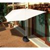 Papillon OMBRELLONE A Parete in Alluminio con Base TARRAGONA