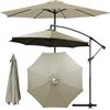 HEATPOWEOK Telo per ombrellone da giardino, Telo Di Ricambio Per Ombrelloni A 6 Stecche /8 Stecche,Telo di Ricambio per Ombrellone 2m,2.3m,2.5m,2.7cm,3m,3.5m, impermeabile (K,8ribs:2m/6.5ft)