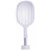 Kooper Racchetta elettrica ricaricabile anti-insetti, cavo usb, led e base di supporto, Duo Kooper