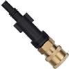 Ajhui Adattatore A Sgancio Rapido for Idropulitrice Ad Alta Pressione da 1/4 Compatibile con AR Blue Karcher LAVOR Black & Decker Bosch(for Black Decker)