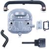 HAISHINE Cylinder Cover Guarnizione di Tenuta Olio Kit valvola a Lamella Reed per Honda GX35 35cc 4-Cycle Mini Engine Decespugliatore