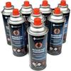 EUROCATCH Cartucce Gas butano 227 g - Set 8 Pezzi - Cartuccia Gas Universale per fornelli da Campeggio